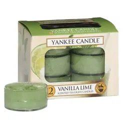 Yankee Candle mirisna svijeća Tea Lights 12/1 VANILLA LIME 