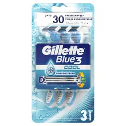 Gillette jednokratni brijač Blue3 Cool, 3 komada 