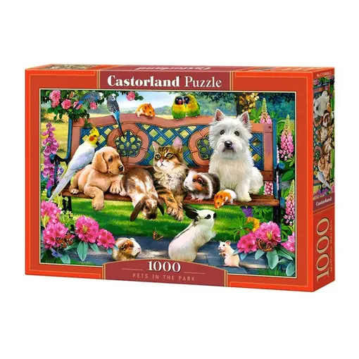 puzzle 1000 komada ljubimci u parku