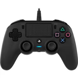 NACON PS4 WIRED COMPACT CONTROLLER BLACK 