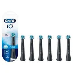 Oral B zamjenske glave iO Ultimate Clean 6 komada  - Crna