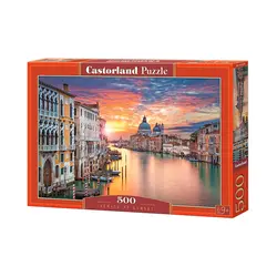 Castorland puzzle 500 kom - Venecija zalazak sunca 
