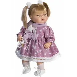 Berbesa lutka Maria u lila haljinici 