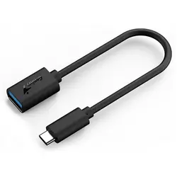 Genius Adapter USB 3.0 Type-C/Type-A s kabelom 