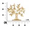 dekoracija Drvo života s leptirom glam, 31x8x30 cm