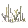 zidna dekoracija kaktus -B,  90x2.5x64 cm