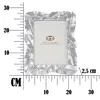 okvir za fotografije Lefy silver, 23x2.5x27.5 (unutrašnje dimenzije 15x20) cm