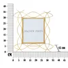 metalni okvir Glam x, 35.5x15x37 (veličina fotografije 20x25) cm