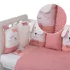 posteljina 12 djelna Čuvari snova - roza