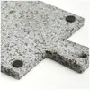 tanjur za posluživanje s drškom, granit, 30x18x1 cm