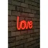 svijetleća zidna dekoracija LOVE
