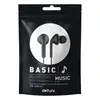 Slušalice - Earbud BASIC - MUSIC - Black