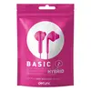 Slušalice - Earbud BASIC - HYBRID - Pink