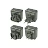 Travel Adapter Charger - Type-C/Type-A - 3A + 2.4A - Black