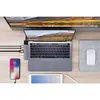NET 6 u 2 USB-C HUB, za MacBook Pro, 2xUSB-C PD 100W+60W