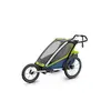 Chariot Sport žuto/plava dječja kolica za jedno dijete