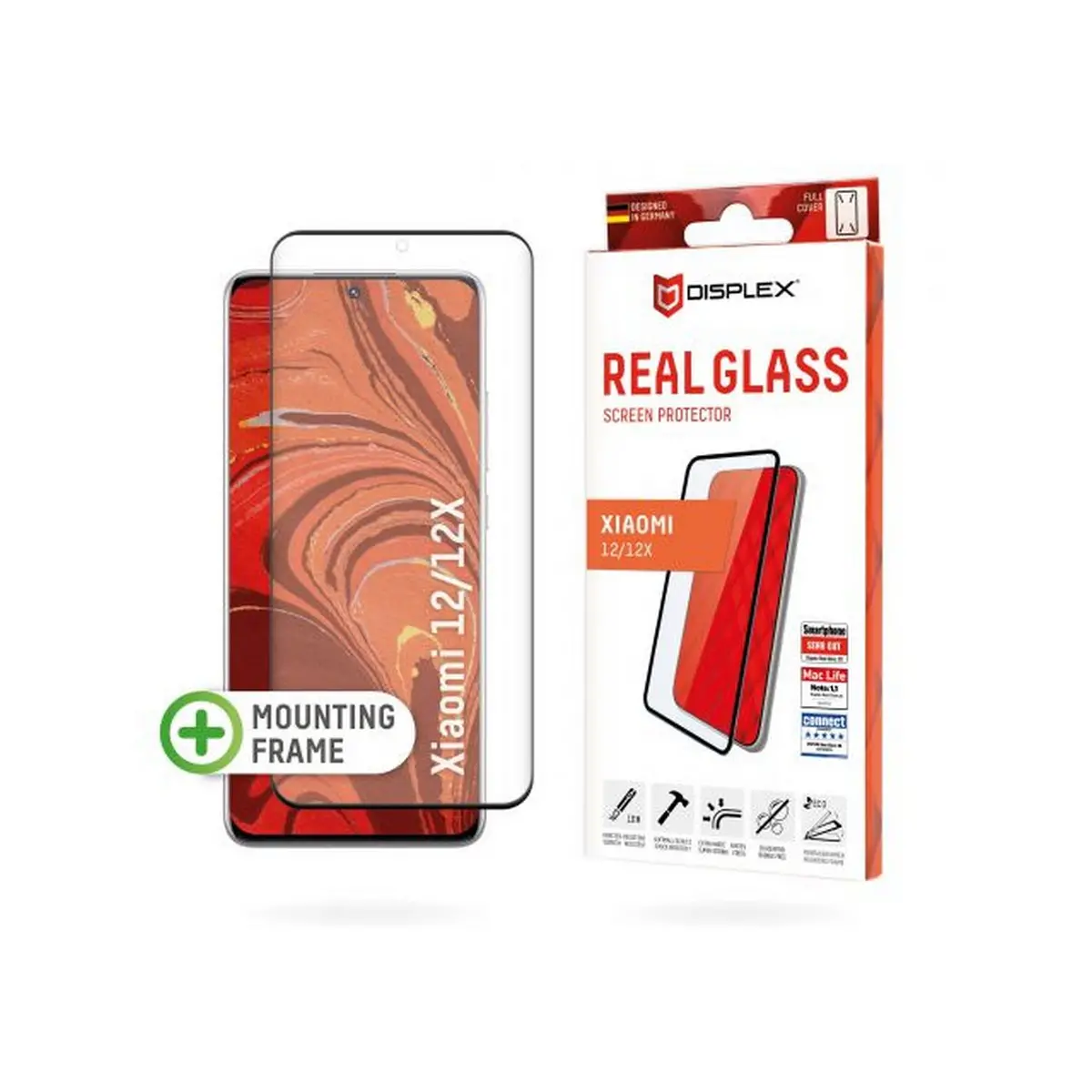 DISPLEX zaštitno staklo Real Glass 3D za Xiaomi 12/12X image