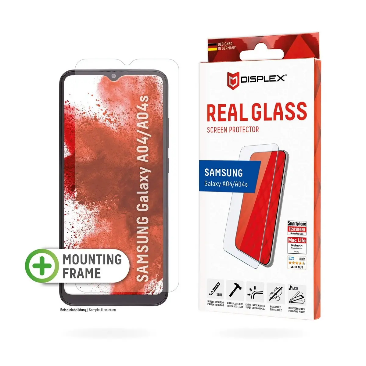 DISPLEX Samsung Galaxy A04/A04s (01746) zaštitno staklo, Real Glass image