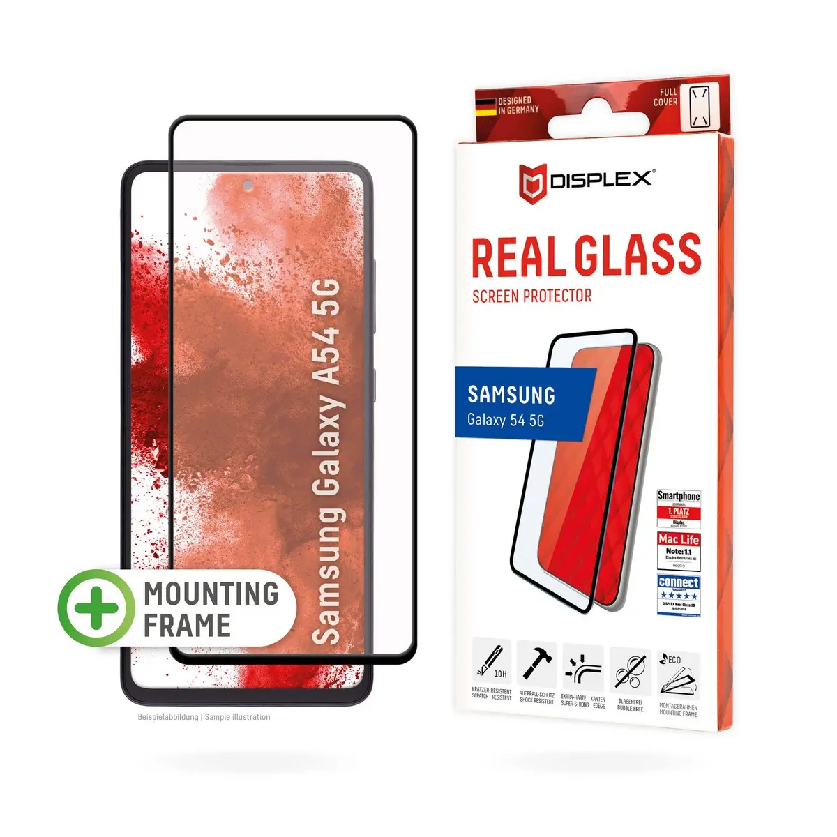 DISPLEX Samsung Galaxy A54 5G (01804) zaštitno staklo, Real Glass Full Cover image
