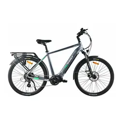 MS ENERGY bicikl eBike c101  + kaciga MSH-05 black + Spiralni lokot SL-10