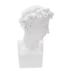 Mauro Ferretti skulptura Muške glave rimska,  20x17.5x30 cm 