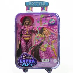 Barbie extra lutka na putovanju - safari  - smeđa