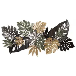 Mauro Ferretti zidni metalni panel Antique leaf,  133x10x67 cm 
