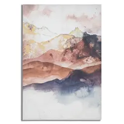 Mauro Ferretti slika smeđa Planina, 80x3x120 cm 