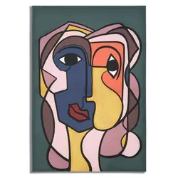 Mauro Ferretti slika Dvostruka lica, 60x3x90 cm 