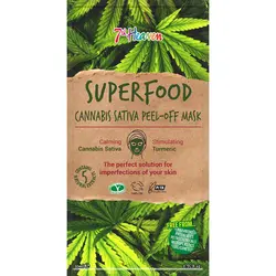 7th Heaven Superfood Cannabis Sativa Peel off maska, 10 ml 