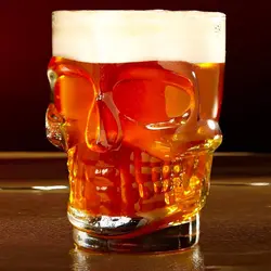 SOHO čaša skull pivo 