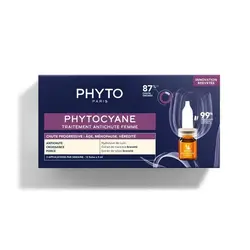 Phyto Phytocyane tretman protiv reaktivnog ispadanja kose za žene, 2x5ml 