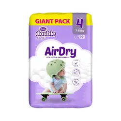 Violeta pelene AirDry GIANT pack Maxi 4, 120 KOM (7-18kg) 