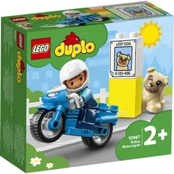 DUPLO Town policijski motocikl 