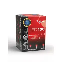  LED žaruljice, 100 kom crvena  - Crvena