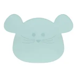 Lässig silikonski podložak Little chums mouse plavi  - Plava