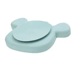 Lässig silikonski tanjur silicone Little chums mouse plavi  - Plava