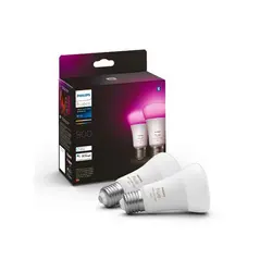 Philips HUE žarulja Smart LED E27, A60, 6.5W, 2 kom, boja 