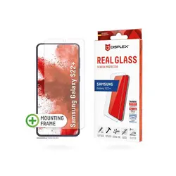 DISPLEX zaštitno staklo Real Glass 2D za Samsung Galaxy S22+, prozirna + maskica 