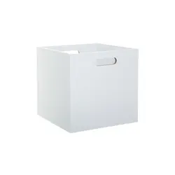 Five kutija za odlaganje, 30.5x30.5x30.5 cm, mdf  - Bijela
