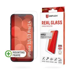 DISPLEX Apple iPhone 13/13 Pro/14 (1698) zaštitno staklo, Real Glass 2D 