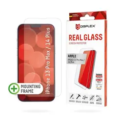 DISPLEX Apple iPhone 13 Pro Max/14 Plus (1700) zaštitno staklo, Real Glass 2D 