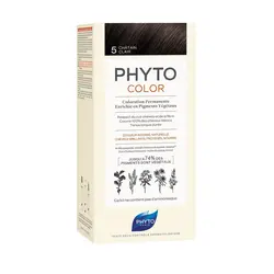 Phyto boja za kosu - 5 svijetlo kestenjasta 