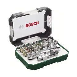 Bosch 26-dijelni set bitova izvijača i odvijač 