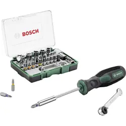 Bosch 27-dijelni Mini-Set bitova i gedora + ručni odvijač 