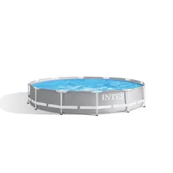 Intex bazen Prism Frame 366 × 76 cm, s filter uloškom + poklon Abrakadabra ručnik za plažu 140×70 cm 