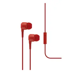 Ttec Slušalice - IE Headphone + Microphone - Red - J10  - Crvena
