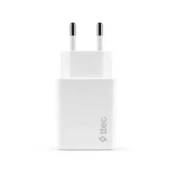 Ttec punjač SmartCharger Duo PD Travel Charger USB-C+USB-A 32W White 