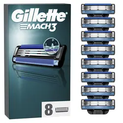 Gillette Mach3 britvice, pakiranje od 8 komada 