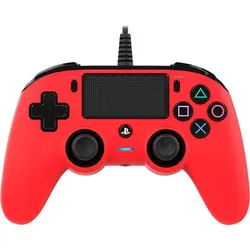 NACON PS4 WIRED COMPACT CONTROLLER RED 